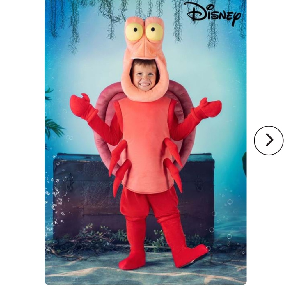 Toddler Sebastian Costume 18mo